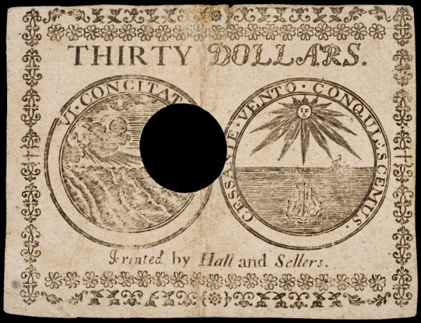 Continental Currency, Feb. 26, 1777, 9 Notes - 6