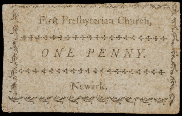 Colonial Currency NJ Dec. 16, 1790 2 Notes 1¢, 3d - 2