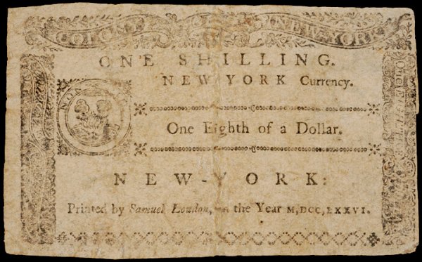 Colonial Currency, NY, March & Aug. 1776, 2 Notes - 4