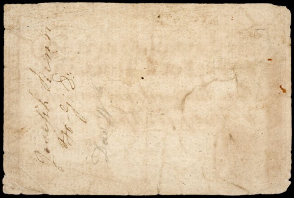 Colonial Currency, NC, April 2, 1776, $4, WHEAT - 2