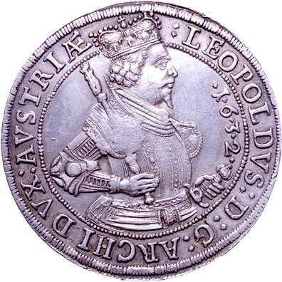 Austria 1632 1 Thaler of Archduke Leopold I