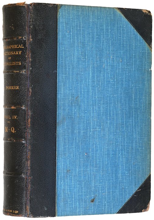 Personally Owned Book by Victor Brenner, 1909