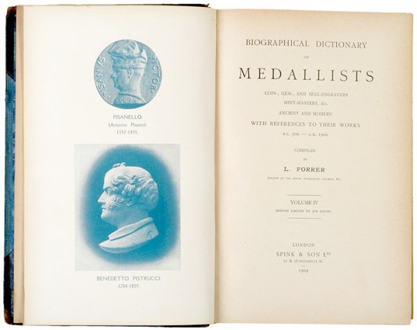 Personally Owned Book by Victor Brenner, 1909 - 3
