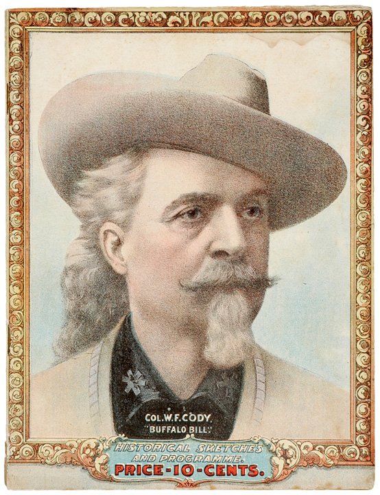 Rare Buffalo Bills Wild West Program, 1902