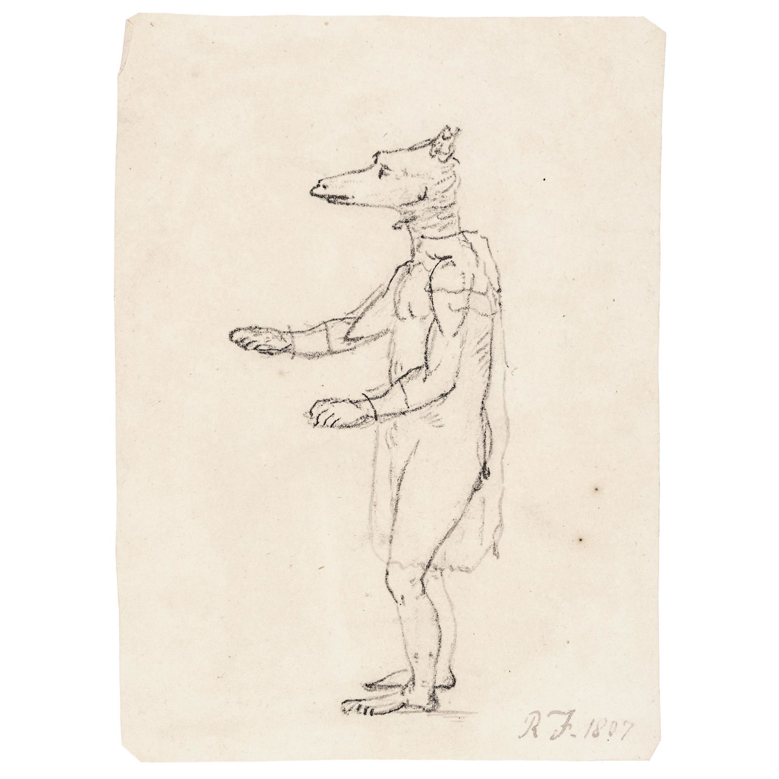 Original Hand-Drawn ROBERT FULTON Sketche: Autographs Steamboat Inventor Robert Fulton's Original Artist's Sketch ROBERT FULTON (1765-1815). American Engineer, Artist, Inventor and Perfector of the Steamboat. Hand-Drawn Original Artist Sketch