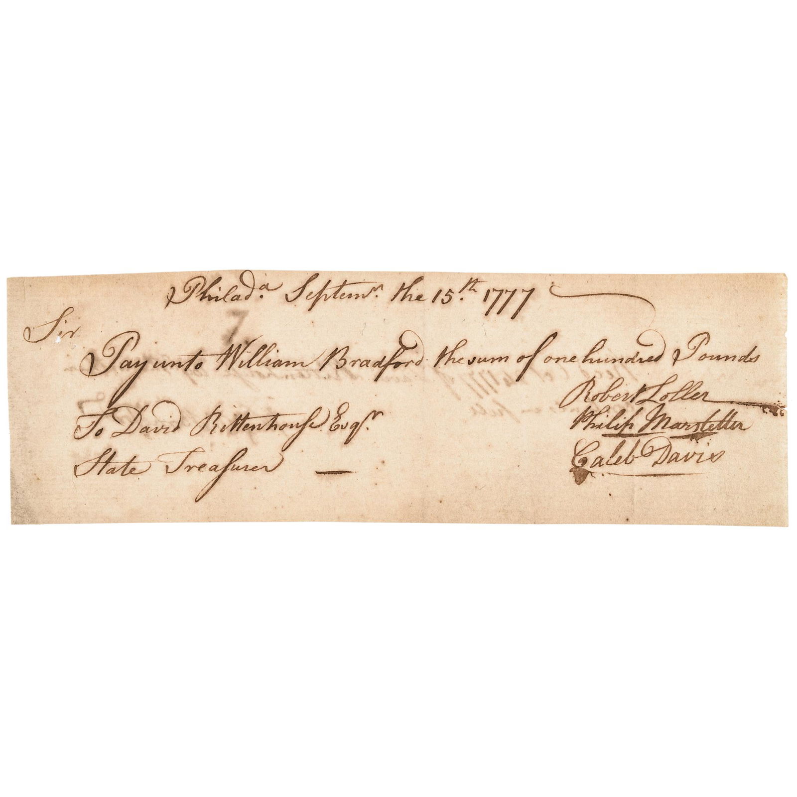 WILLIAM BRADFORD, Attorney General for Washington (1 of 3)