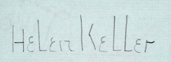 HELEN KELLER 1955 Typed Letter Signed - 2