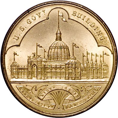 1893 Columbian Exposition U.S. Mint Medal