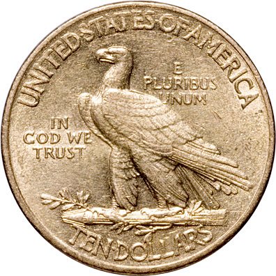 1911 Indian Head $10 Gold Eagle - 2