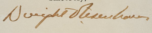DWIGHT D. EISENHOWER Typed Letter Signed, 1956 - 2