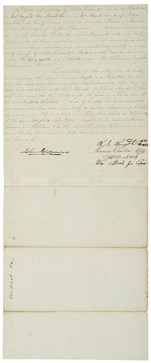 SAC & FOX INDIANS Treaty of 1842 - 2