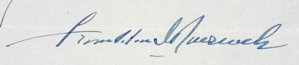 FRANKLIN D. ROOSEVELT 1940 Signed Letter - 2