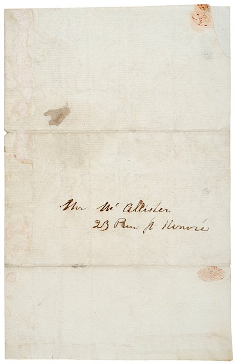 SIR WALTER SCOTT, Autograph Note Signed - 2