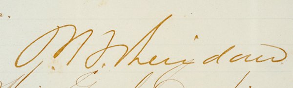 GEN. PHILIP H. SHERIDAN Signed Document, 1865 - 3
