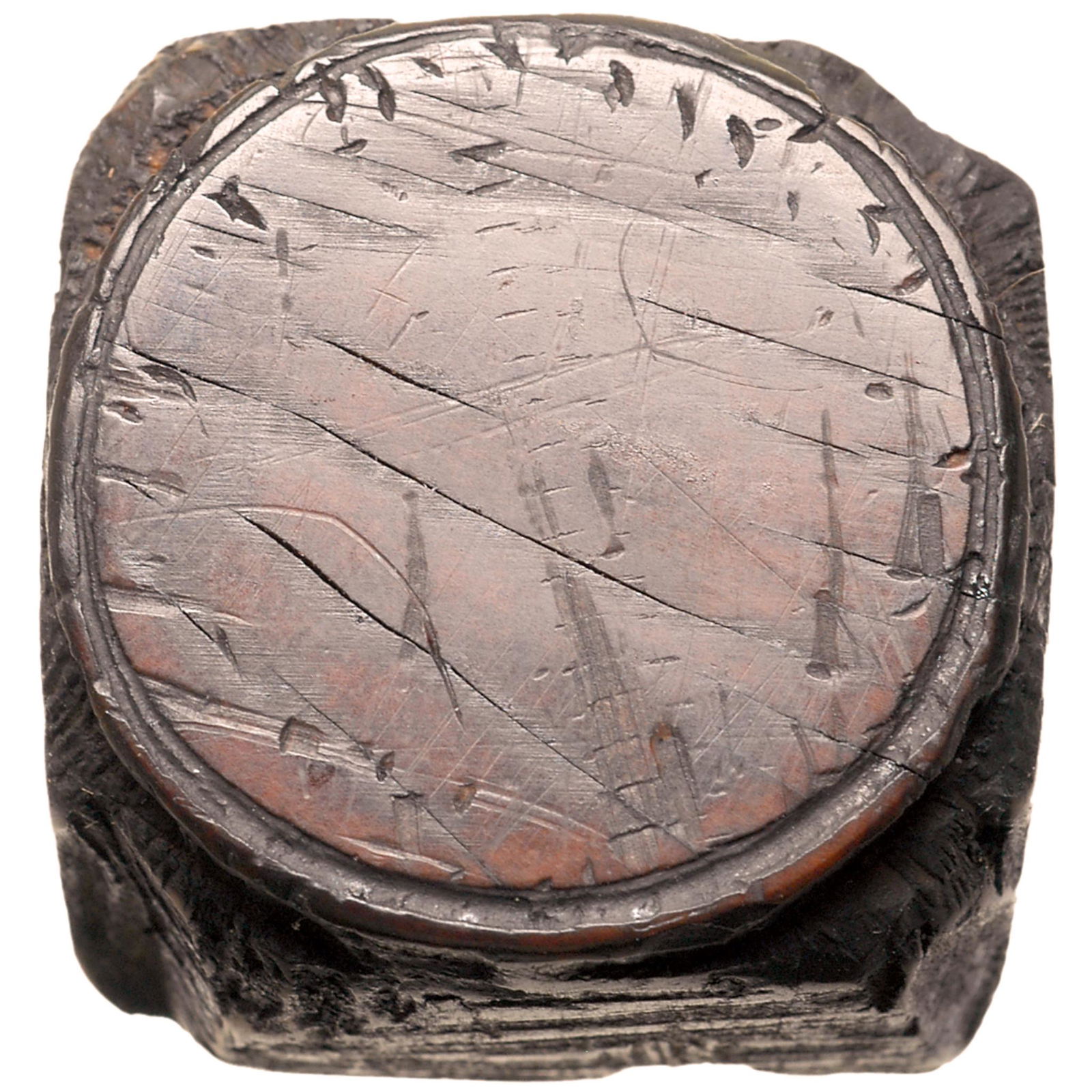 c. 1756 Colonial Boston WOODBLOCK Printing Plate (1 of 1)