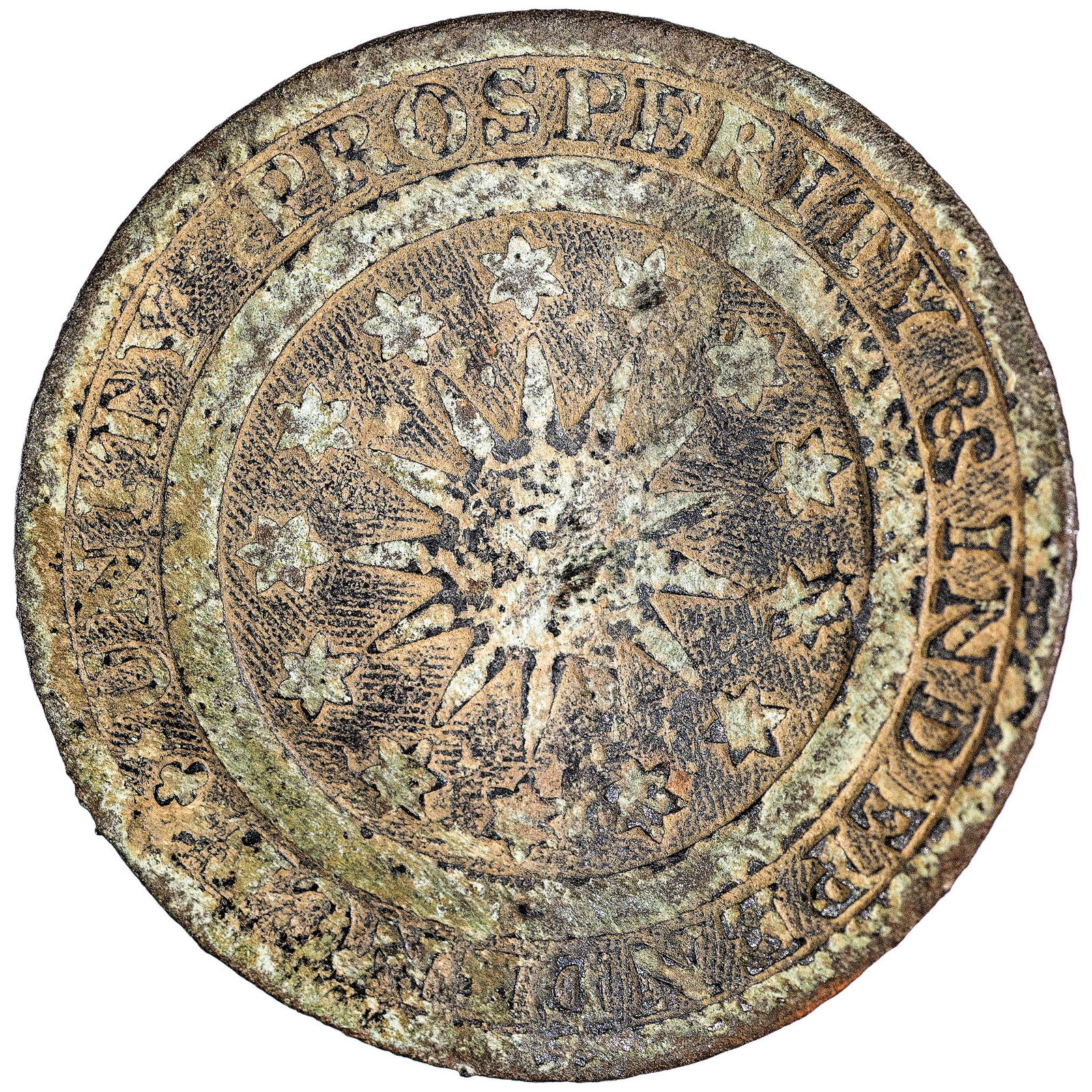 (1789) George Washington Inaugural Button Rarity (1 of 2)