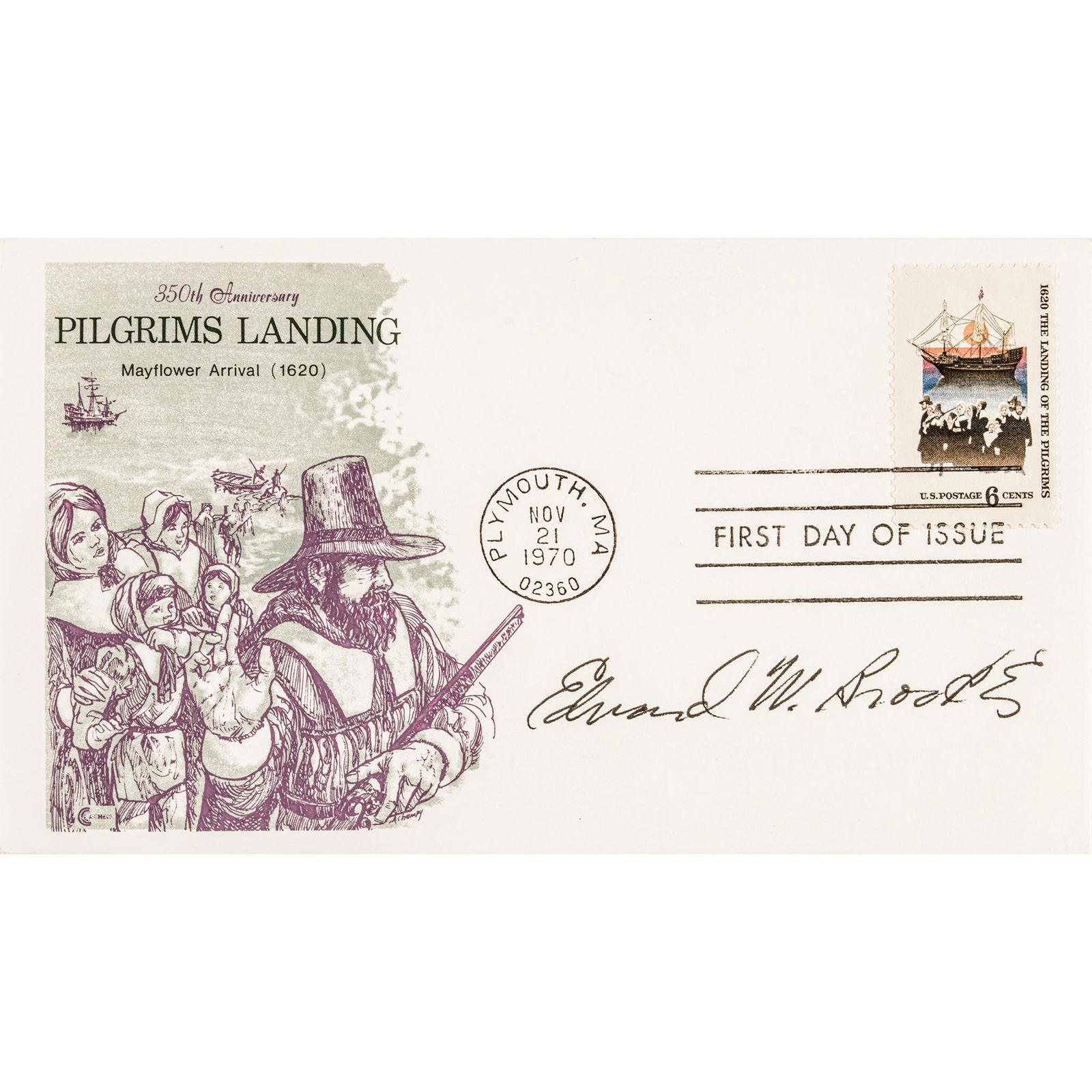 EDWARD W. BROOKE III 1st African-American Senator (1 of 2)