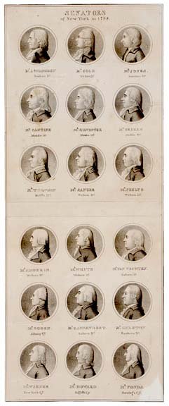 c. 1798 Pair of New York Political Prints