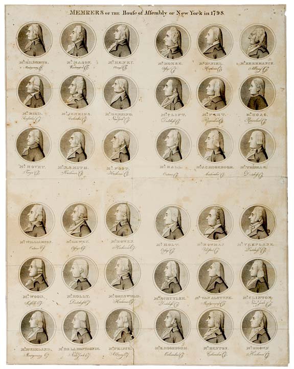 c. 1798 Pair of New York Political Prints - 2