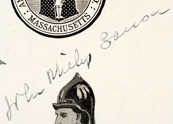 JOHN PHILIP SOUSA Signed Sheet Music, c. 1924 - 2