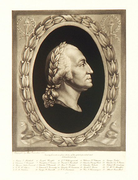 George Washington Print by Rosenthal, 1899