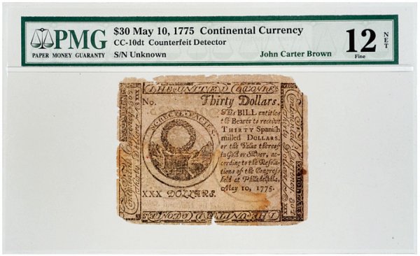 Colonial Currency, Continental, May 10, 1775, $30 - 3