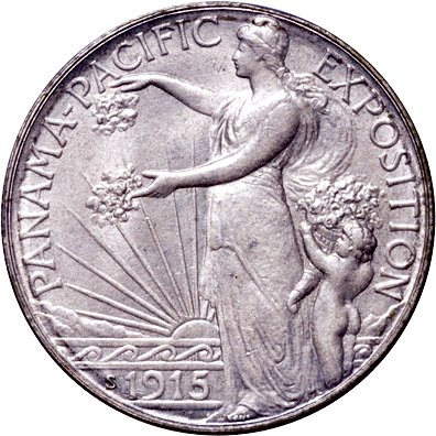 1915-S Panama-Pacific Commemorative Half Dollar