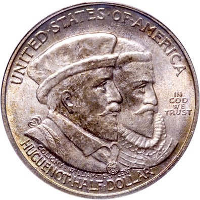 1924 Huguenot-Walloon Tercentenary Half Dollar