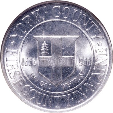1936 York County, Maine, Tercentenary Half Dollar