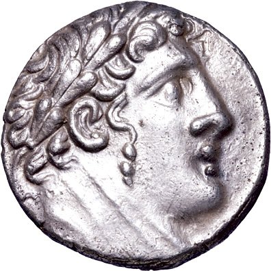 (77-76 B.C.) Phoenicia. Year 50. Silver Shekel