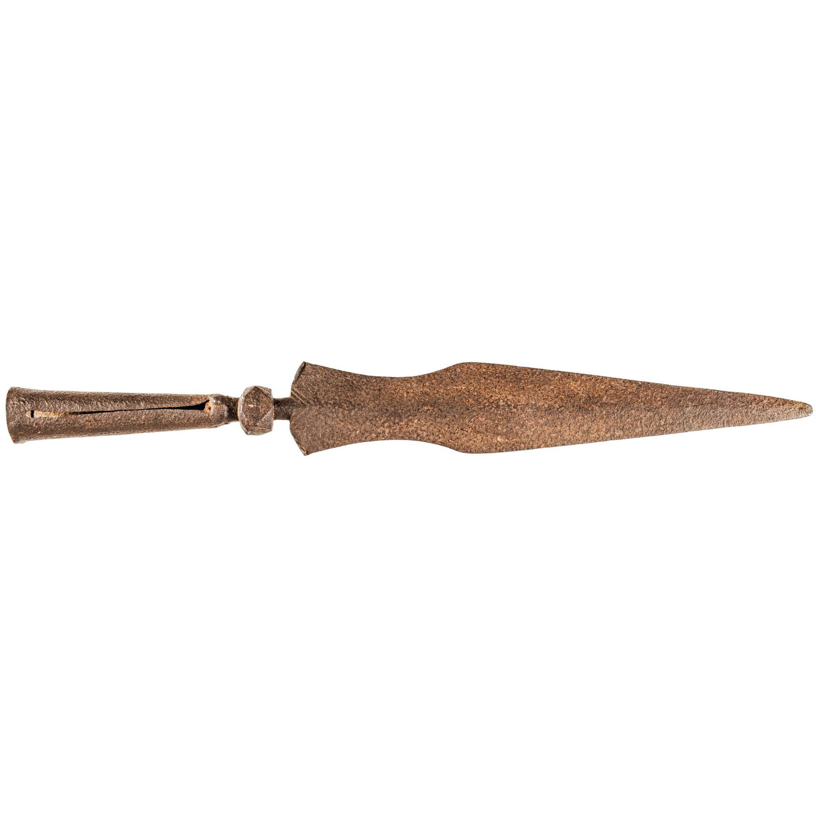 c1775 Revolutionary War Forged Iron Spontoon Head (1 of 4)