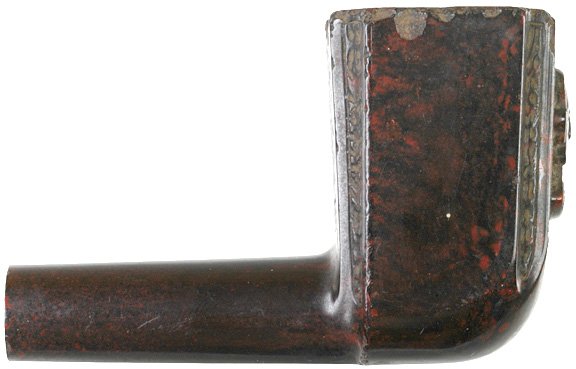 Unusual George Washington Pipe Bowl, 19th-Century