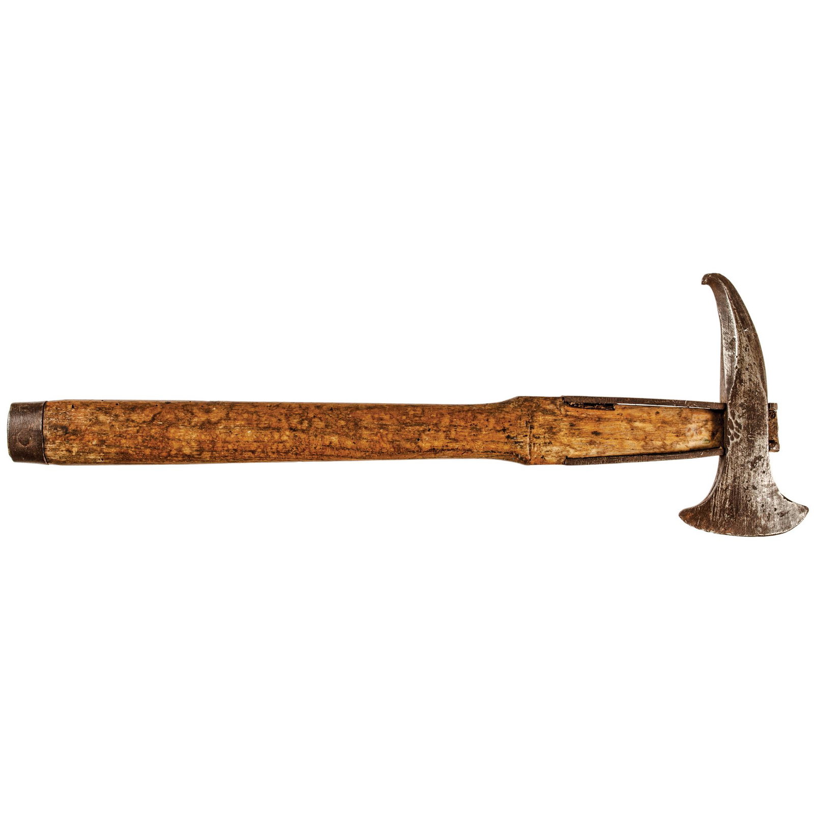 Revolutionary War American Naval Boarding Axe: American Revolution c. 1775 Revolutionary War American Naval Boarding Axe c. 1775 Revolutionary War Era, American Naval Boarding & Fighting Iron Belt Axe, Choice Very Fine. A choice quality fully orig