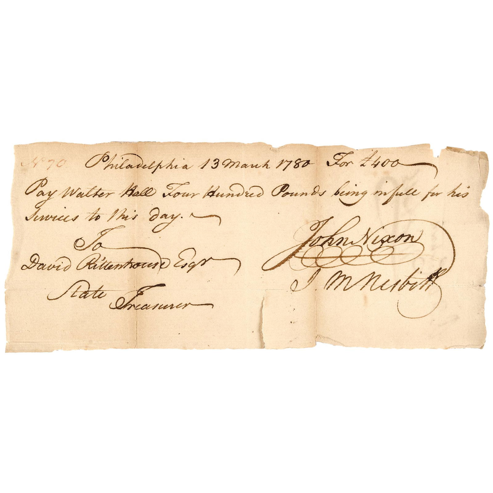 JOHN NIXON Signed 1st Declaration of Independence: Autographs JOHN NIXON Signed Made the First Public Proclamation Reading of the Declaration of Independence July 8, 1776! JOHN NIXON (1733"1808). On July 8, 1776 he made the very First Public Proclamat
