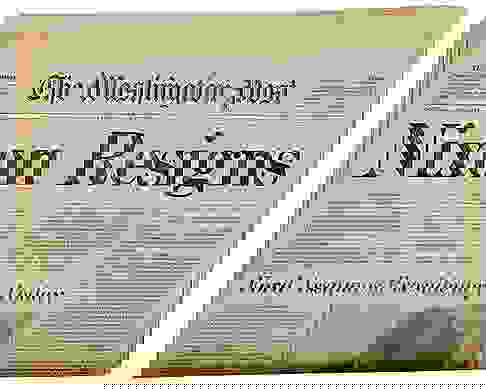 1974, THE WASHINGTON POST, Nixon Resigns Edition