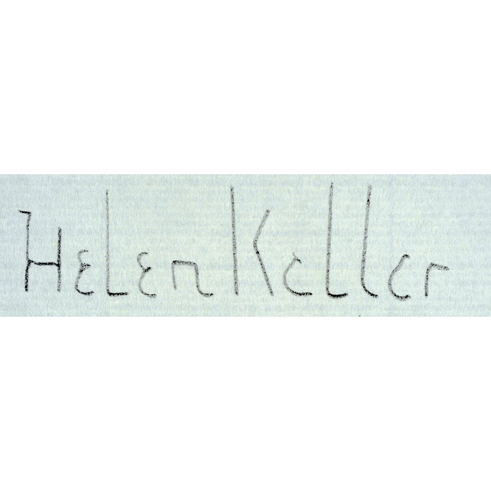 Excellent HELEN KELLER 1954 Typed Letter Signed (1 of 2)