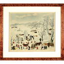 GRANDMA MOSES Signed Limited Edition Lithograph