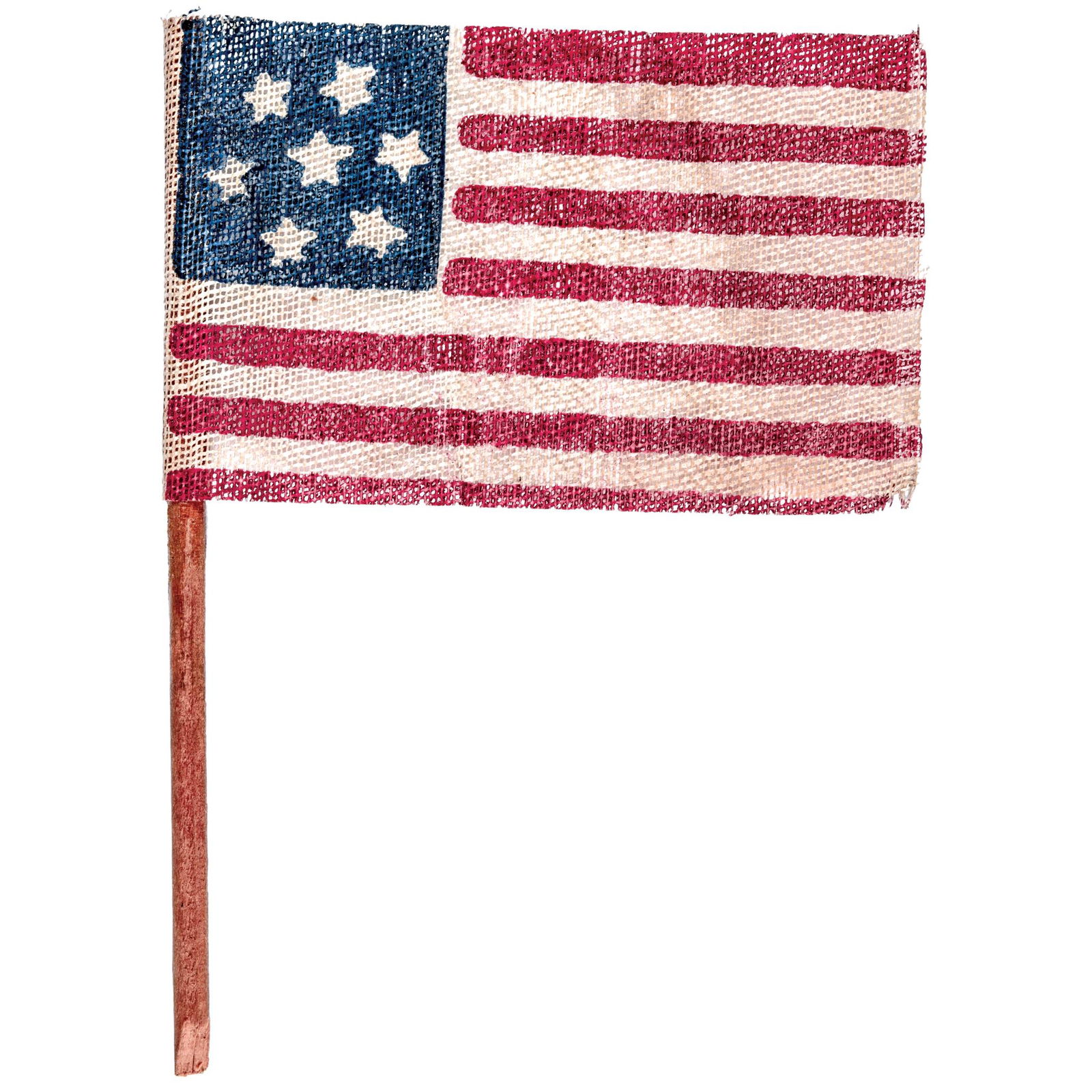 7Star Confederate States Gauze Cloth Parade Flag (1 of 2)