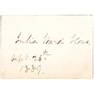 1889 JULIA WARD HOWE Signed Card Famous Author