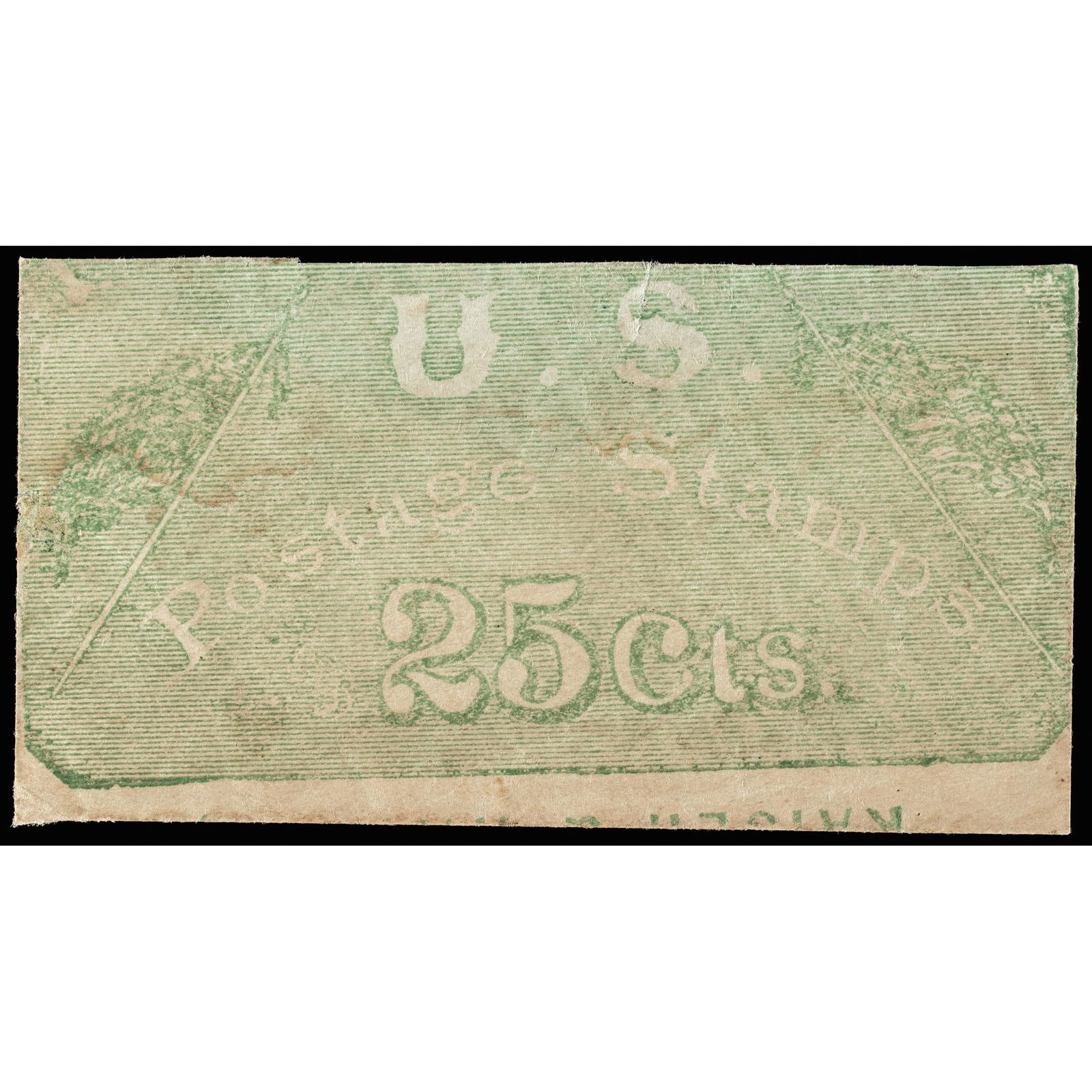 Postage Stamp Envelope Kaiser + Waters 25 Ny