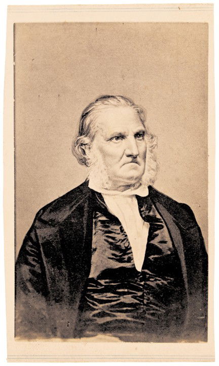 John J. Audubon CDV Photograph: Photographs Ornithologist John J. Audubon Carte de Visite Photograph c. 1860 Post Civil War Era, Carte de Visite Photograph Image, of John J. Audubon, published by Charles Fredericks, N.Y., Choice Ext