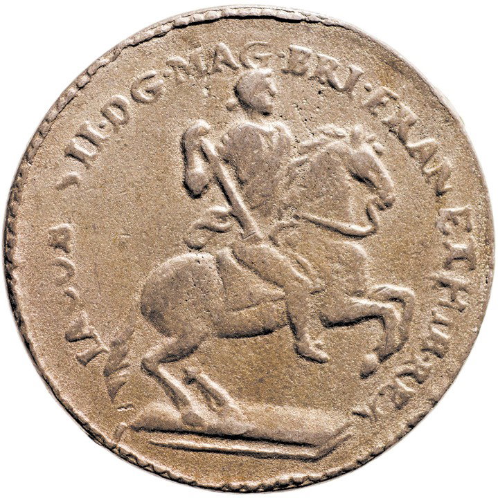 Scarce Original (1688) American Plantations Token N 2-B: American Plantations Token Scarce Original (1688) American Plantations Token N 2-B (1688) American Plantations Token. 1/24 Part Real. Richard Holt, Original. Newman 2-B. Whitman-1135. Choice About Unc