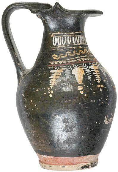 Gnathian Oinoche Pottery, Magna Graecia