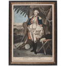 1797 Rare Engraved Hand-colored Print of GENERAL WASHINGTON: LATE PRESIDENT OF THE AMERICAN CONGRESS