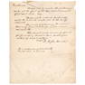 STEPHEN DECATUR 1818 Letter Signed Regarding Advertisements for Mattresses for the U.S. Navy