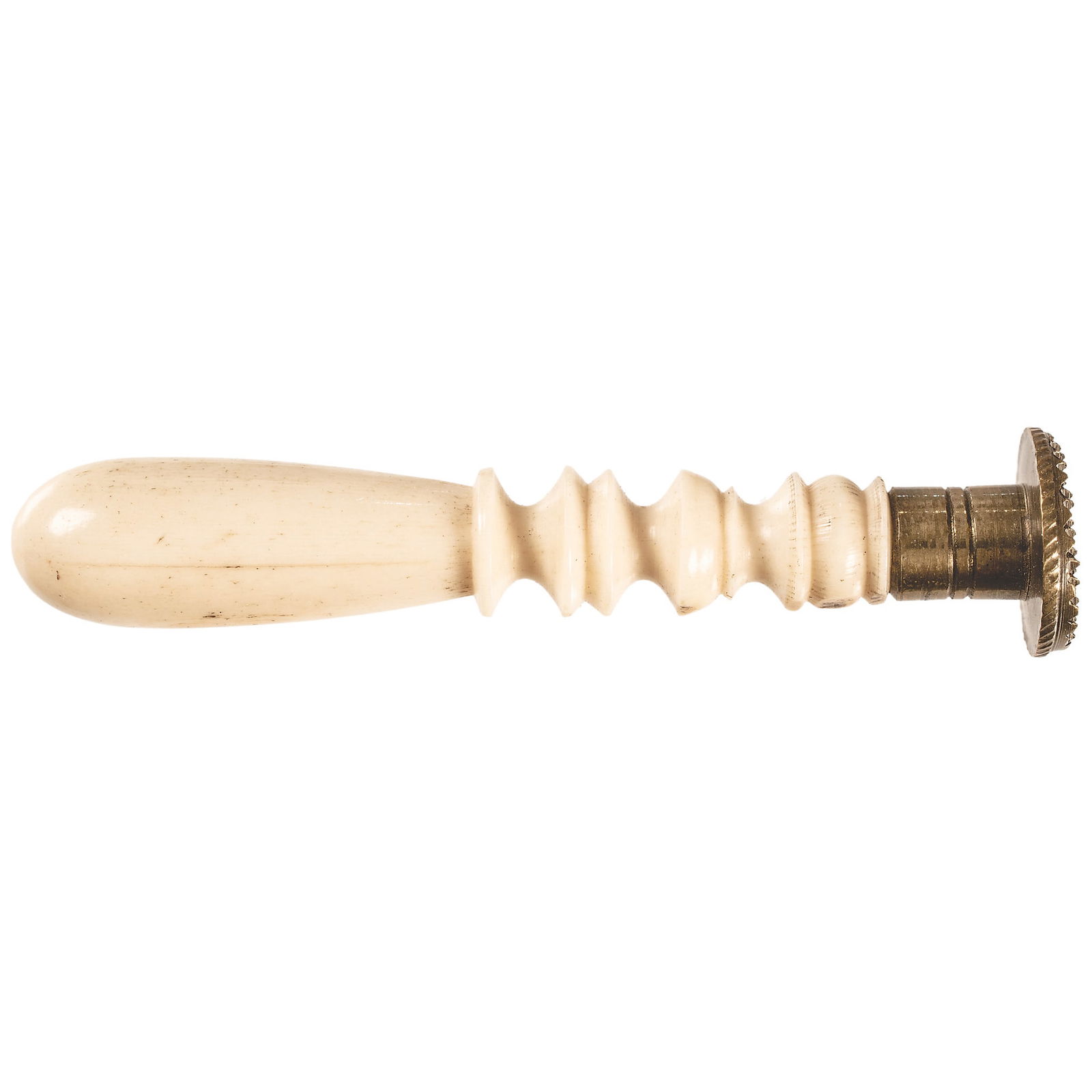 Colonial Era Decorative Wax Seal Tamp (1 of 2)