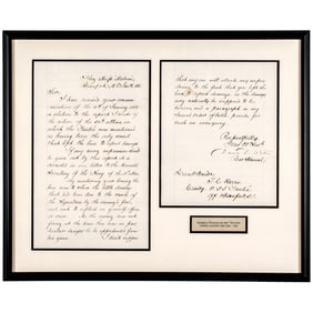 January 16, 1865 Civil War-date Exceptional Content Letter Signed David D. Porter Union Rear Admiral