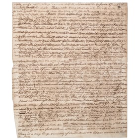 1810 Historic Content Paul Revere Autograph Letter Signed to His Son, Joseph Warren Revere on