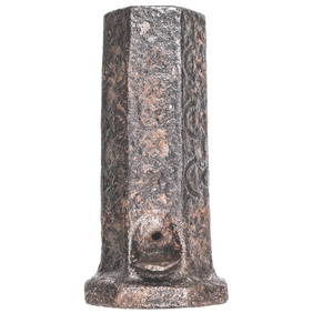c. 1760 Revolutionary War or earlier era use Cast Iron Hand / Signal Cannon, 5.75" high x 2.75" base (1 of 5)