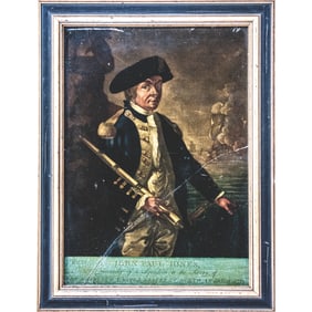 JOHN PAUL JONES Commander of a Squadron in the Service of THE 13 UNITED STATES OF NORTH AMERICA 1779